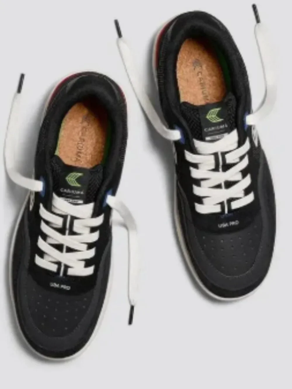 Cariuma UBA PRO Black Suede and Mesh Sneakers, Size 9 Women, Nw/oB